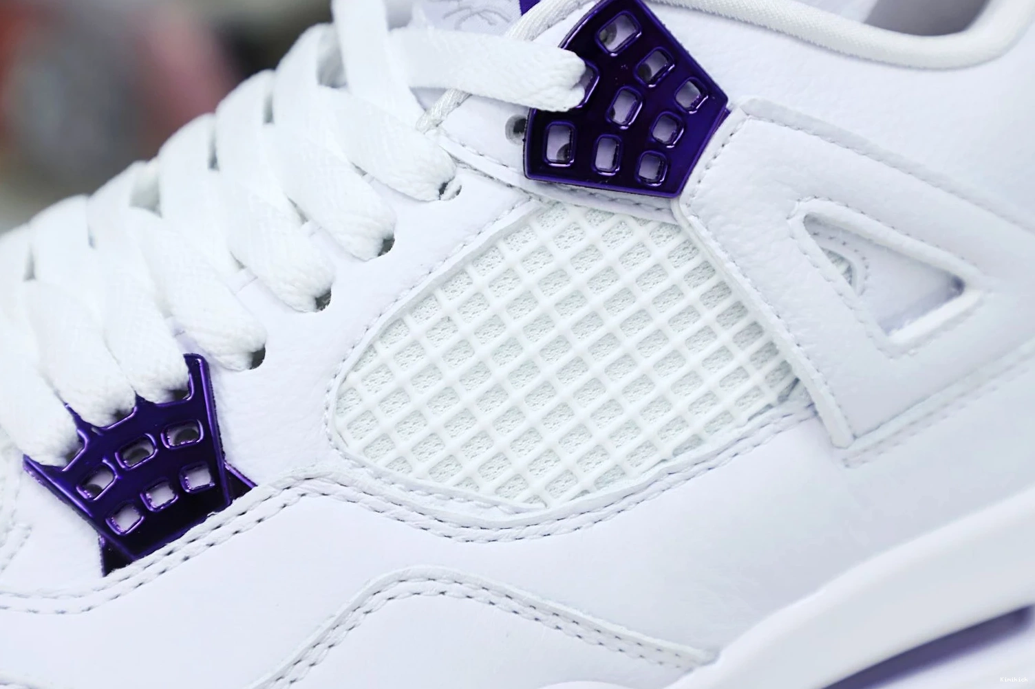 METALLIC JORDAN 4 Kimikick AIR Affordable PURPLE 1977 0608
